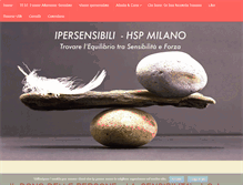 Tablet Screenshot of ipersensibili.com